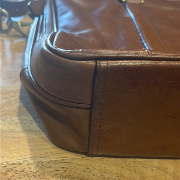 Coach BMK Commuter Leather Briefcase Shoulder Bag Computer - Picture 11 of 16